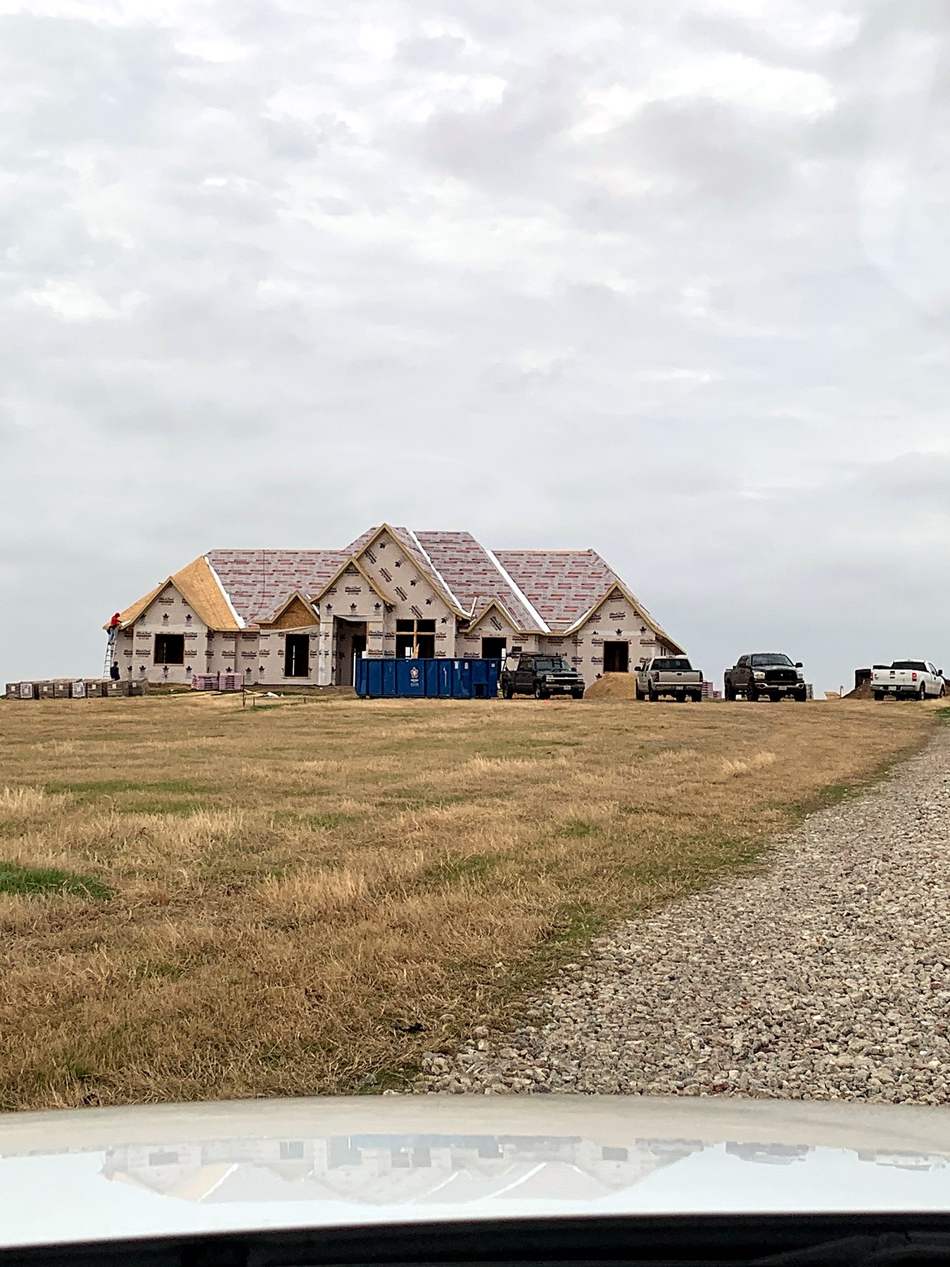Old Gin new build — construction in progress