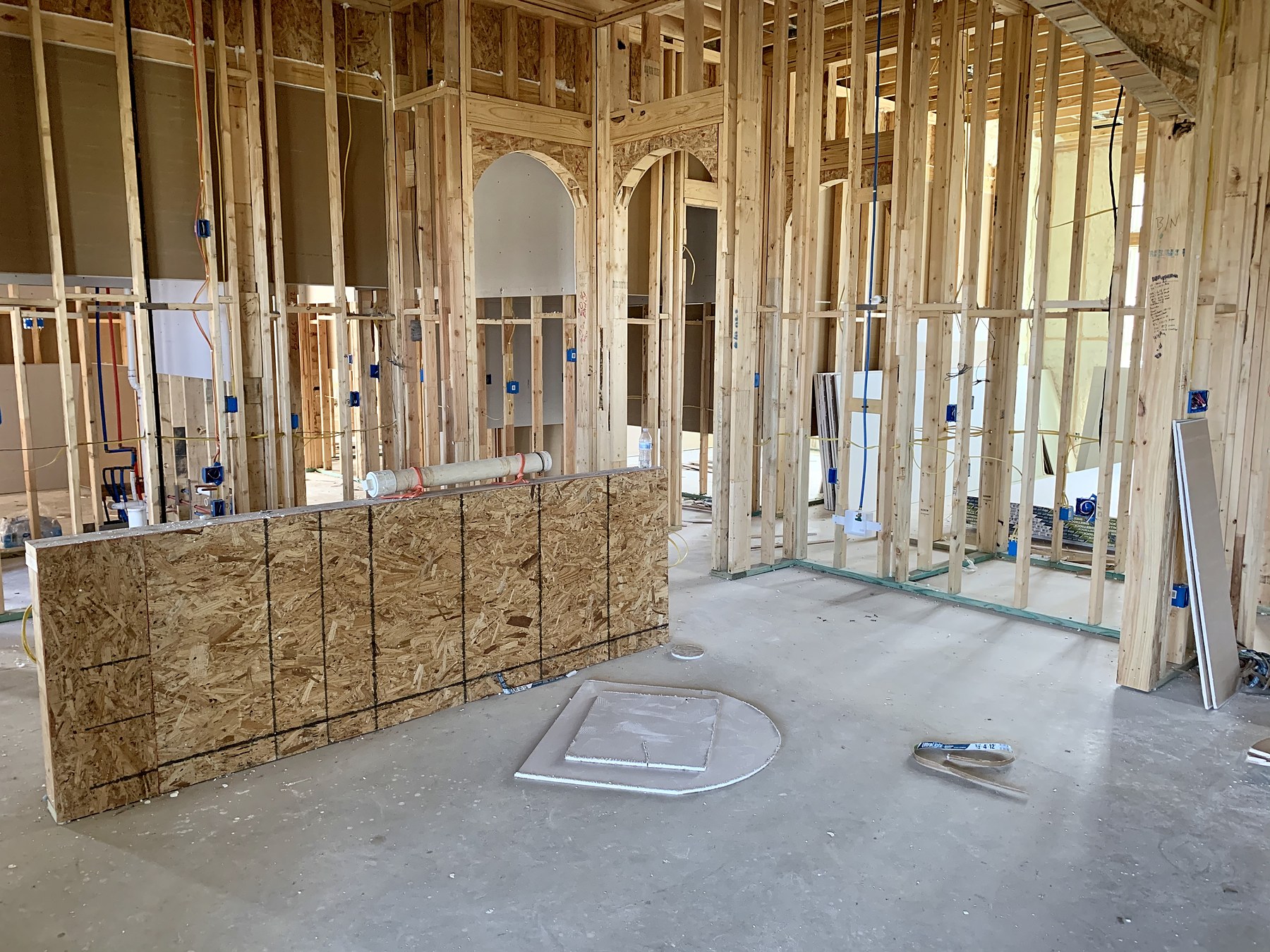 Old Gin new build — construction in progress
