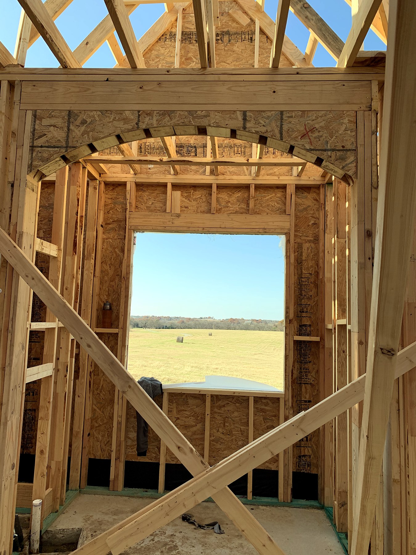 Old Gin new build — construction in progress